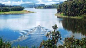boat cruise at bunyonyi combined tours